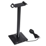 Rgb Gamer Headphone Stand Dual Headset Hanger Base With 3.5Mm Aux And 2 Us Part