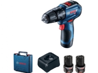 Sladdlös borrmaskin Bosch Impact 12V 30/17Nm 2x2,0Ah + väska GSB 12V-30 (06019G9100)