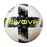 Givova Pallone Academy Star Ball Ballon Unisexe pour Adulte Blanc/Noir (Multicolore), Taille Unique