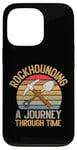 Coque pour iPhone 13 Pro Collection de minéraux Rockhounding : un voyage dans le temps