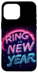 Coque pour iPhone 16 Pro Max Bague vibrante dans le costume de discours du Nouvel An