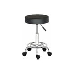 Galozzoit - Tabouret de Bureau, Tabouret à roulettes Rotation à 360°, pour Salon de Massage, Bureau, Clinique