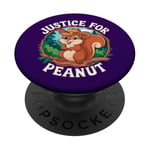 Justice for P-Nut Special Squirrel Tee. Pnut Justice PopSockets Adhesive PopGrip