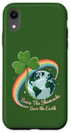 Coque pour iPhone XR Vert et fier - Sauvez les trèfles pour la Saint-Patrick