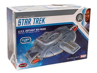 Round2 Pol952/12 1/1000 Star Trek USS Defiant Kit de modélisme en Plastique pour modélisme, Accessoires de Train, Loisirs, modélisme, Multicolore