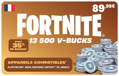 Code de téléchargement Epic Games Fortnite 13500 V-Bucks