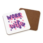 Work Wife Coaster Drinks Mat Love Joke Valentines Day Birthday Funny Gift