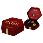 Catan: Premium Gemstone Robbers with Metal Dice - Tigers Eye