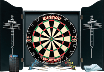 Winmau Winmau Pro- Darts Cabinet Sniper Set Pihapelit ja ulkoleikit MULTICOLOR