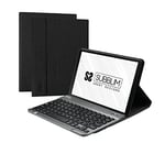 SUBBLIM pour Tablette Lenovo Tab M10 FHD Plus 10,3 ″ TB-X606, avec Clavier Bluetooth, Clavier Espagnol, Fermeture magnétique, Port de Chargement, Trois Angles de Vision, Noir