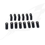 FR- Gpm Plastic Ball Ends For Trx4160 - 14Pc Set Black Trx4 Defender - GPMTRX416