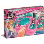 Clementoni - Nail art studio - Machine a paillettes + secheuse vernis - Verni...