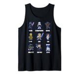 Star Wars Character Pixel Wars Tank Top