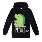 Moriah Elizabeth Hoodies Barn Barn Pojkar Flickor Unisex Casual Långärmad Hoody Sweatshirt Toppar 9-14 År Black 9-10 Years