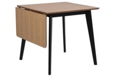 Table à manger carrée extensible en bois L80/120 - LETA