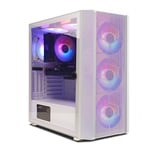 PC de bureau de jeu STGsivir, AMD Ryzen 5 5600G jusqu'à 4,4G, GeForce RTX 2070 8G GDDR6, 16G DDR4, 1T SSD, 600M WiFi, BT 5.0, ventilateur RVB x 6, W11H64