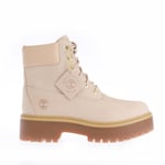 Timberland Womenss Stone Street 6 Inch Waterproof Boots in Tan Leather (archived) - Size UK 7