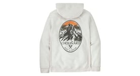 Sweat unisexe patagonia chouinard crest uprisal hoody blanc