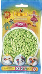 SACHET DE 1000 PERLES A REPASSER HAMA MIDI VERT PASTEL - LOISIRS CREATIFS - 207-