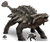 Official Jurassic World Ankylosaurus Dinosaur Cardboard Cutout with FREE Mini