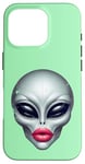 iPhone 16 Pro Alien with Full Beautiful Lips Case