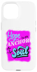 Coque pour iPhone 15 Hope is an Anchor to the Soul - Hébreux 6:19 Christian