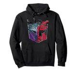 Transformers: War For Cybertron Decepticon Autobot Split Pullover Hoodie