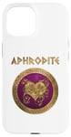 iPhone 15 Aphrodite Greek Goddess of Love and Beauty Symbol Case