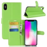 Iphone Xr      Pu Wallet Case    [Green]