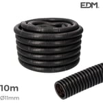 EDM - Gaine Électrique icta Ø16mm Noir Usage Intérieur 10m