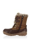 Kimberfeel - delmos - Bottes de Neige pour Femme, Taille 38, Chocolat