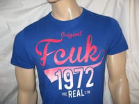 BNWT - FRENCH CONNECTION FCUK T-Shirt  Blue Medium