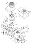 Entretoise Thermique Carburateur Original Stiga Tracteur Tondeuse 118551397/0