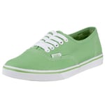 Vans U Authentic LO Pro VF7BKWW, Baskets Mode Mixte Adulte - Vert, 35 EU