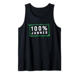 100% Janner Stamp from Plymouth England for Proud Plymothian Tank Top