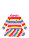 Pippi Langstrømpe Pippi Stripe Dress Multi/patterned