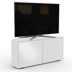 Frank Olsen Intel Smart LED 2 Door Corner TV Unit - White
