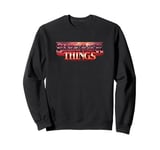 Stranger Things The Upside Down Text Logo Sweatshirt