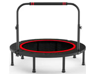 NEWRX Trampoline Gym Accueil Enfants Lit Enfant Intérieurs Lit de frottement Extérieur Sports Sports Perte de Poids Lit de Saut de Saut (Color : Glory40inches)