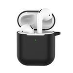 Musta Apple AirPods 1/2 Bag Case Iskunkestävä suojakotelo musta