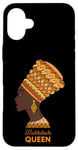 iPhone 16 Plus Warrior Queen Black Afro Women Black History Month Case