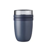 Mepal – Insulated Lunch Pot Ellipse – Thermo Lunch Pot - Practical Yoghurt Cup & Soup to Go Mug - 6-8 Hours Hot & 12 Hours Cold – 500 ml - Nordic Denim