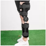 Hinged Knee Brace Adjustable Adult Leg Support Knee Support Orthosis For Pos YUW