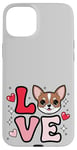 Coque pour iPhone 15 Plus Chihuahua Love Chichi mignon Chichi Maman Filles Femmes