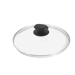 SITRAM - 711341 - Couvercle en verre avec cerclage inox Ø30cm - compatible poêle, sauteuse, faitout et casserole