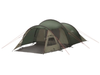 Easy Camp Spirit 300, Camping, Tunneltält, 3 personer, Underlag, 4,5 kg, Grön