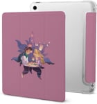 Coque Raiponce Sur La Tour Pour Ipad Air 4, Fine, Légère, Résistante Aux Rayures, Mise En Veille/Réveil Automatique, Étui Pour Tablette, Résistant Aux Chocs, Porte-Stylos, Transparent (10,9 Pouces)