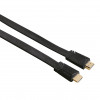 HAMA Hama HDMI kabel ethernet 1,5m svart flat TL 00122117