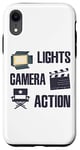 iPhone XR Lights Camera Action - Funny Movie Director Case