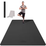 CAMBIVO Tapis de Sport Grand 183x122cm, 6mm/8mm/10mm/12mm Tapis Yoga TPE Antidérapant, Yoga Mat Tapis de Gym XXL Epais pour Gymnastique, Sport Maison, Fitness, Pilates